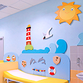 Манипуляционная в стиле "Морские приключения"