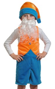 Костюм Гномика синего плюшевого