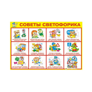 Виниловые плакаты по изучению правил дорожного движения