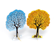 Декорации Деревья, кустики, лес