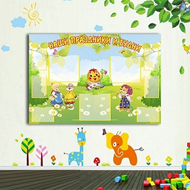 Эко-стенды на холсте