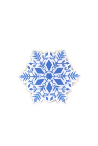 Снежинки настенная декорация