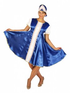 Костюм Царевна синяя  