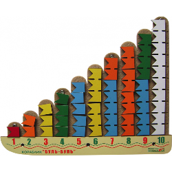 Кораблик Воскобовича "Буль-буль" Ларчик (счет до 100) 