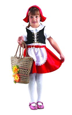Костюм красной шапочки детский