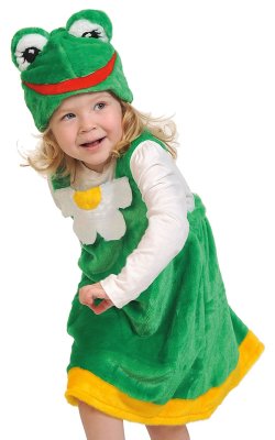 Костюм лягушки плюшевый