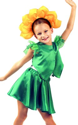 Костюм Подсолнуха для Девочки