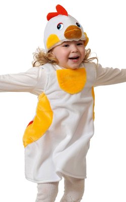 Костюм курочки плюшевый