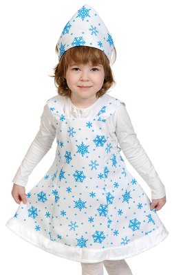 Костюм Снежинки тканево-плюшевый