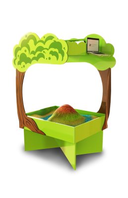 Интерактивная песочница - умный стол Полянка