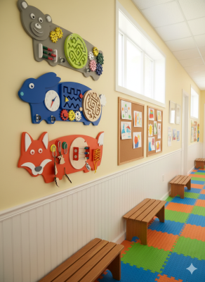 Набор настенных бизибордов «Лесные жители» 202632064 галерея 1