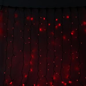 Гирлянда "Занавес" улич. УМС, Ш:2м, В:6м, Н.Т. 2W LED-1440/280-220V, БЕЗ контр. мерц КРАС 