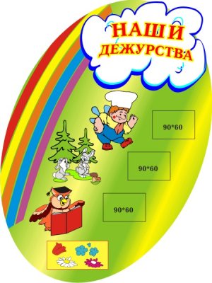 Стенд Наши дежурства