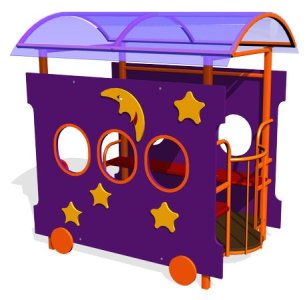 Игровой макет «Вагон-Звездочки»