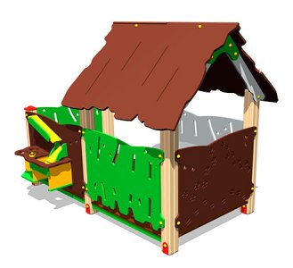 Домик «Хижина с кухней»