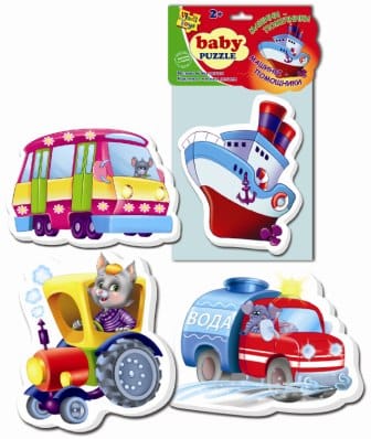 Комплект развивающих мягких бэби-пазлов 9650 галерея 6