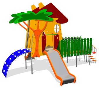 Детский игровой комплекс «Домик из Простоквашино»