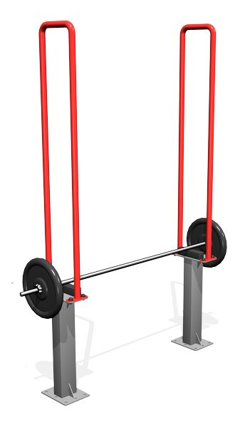 Уличный тренажер «Жим стоя» Т072Z