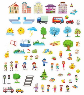 Комплект магнитов "Безопасность/Правильное поведение" по мотивам авторских сказок 10905 галерея 1