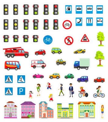 Магнитный набор для изучения ПДД 10959 галерея 5