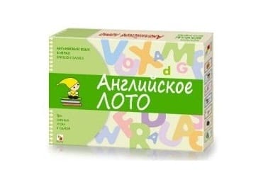 Развивающая игра Английский язык в играх. Английское лото РИ016(11479) галерея 1