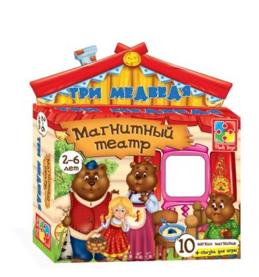 Комплект магнитных театров по мотивам народных сказок 9497 галерея 5