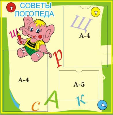 Стенд Советы логопеда