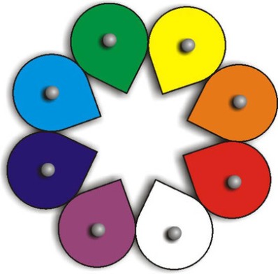 Лепестки Воскобовича (эталоны цвета)