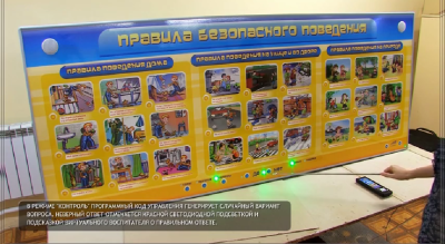 Электрифицированное интерактивное панно "Правила безопасного поведения" ДС0014 галерея 4