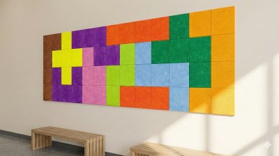 Комплект акустических войлочных стендов "Мозаика Знаний"