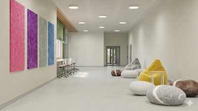 Комплект акустических войлочных стендов "Яркий квартет" КВС-35 галерея 2