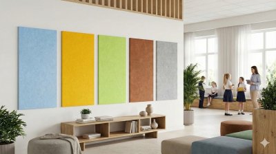 Комплект акустических войлочных стендов "Живая Стена" КВС-50 галерея 1