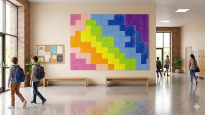 Комплект акустических войлочных стендов "Градиент" КВС-56 галерея 2