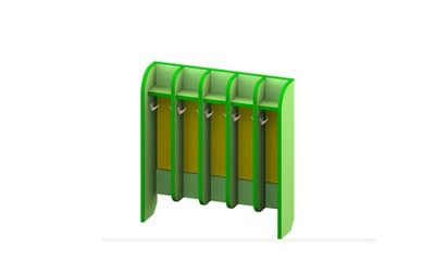 Полотеничница новая (5 секций) M- 148 галерея 1