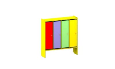 Шкаф для одежды 4-х сек.(новый) M-199-4 галерея 1