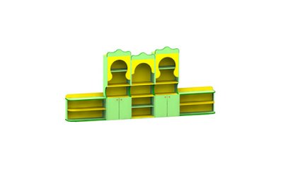 Стенка детская прямая