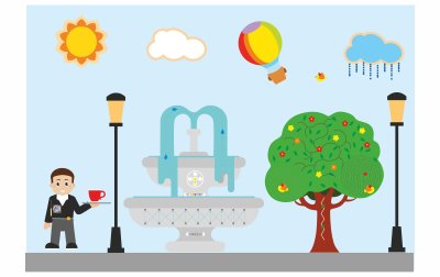 Декоративно-развивающая панель "Кафе" 52783 галерея 2