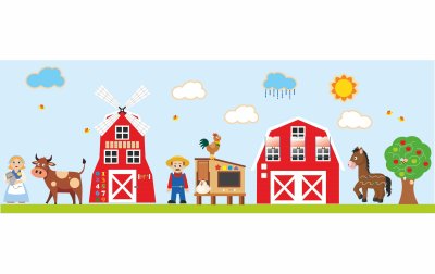 Декоративно-развивающая панель "Ферма"  52785 галерея 3