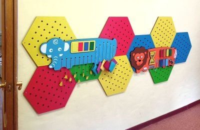 Настенная панель "Соты" НПС-001 галерея 1