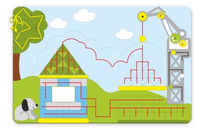 Комплект бизибордов для профориентации. Зона «Стройка» 49423 галерея 2