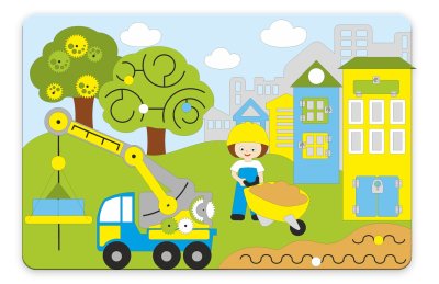 Комплект бизибордов для профориентации. Зона «Стройка» 49423 галерея 3