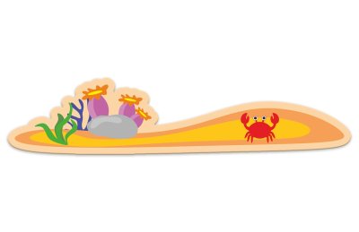 Комплект декораций "Под водой" 51657 галерея 1