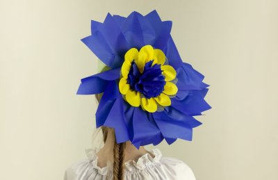 Цветок (шапочка) Василёк 0А-00000374 галерея 1