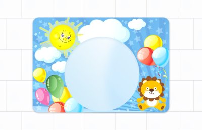 Зеркало "Веселое Солнышко" 45292 галерея 2