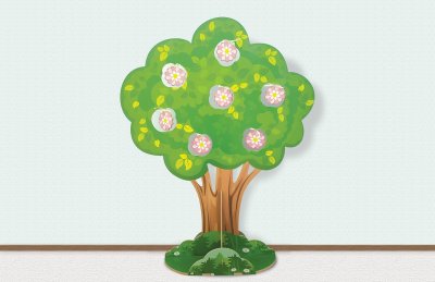 Дерево-многофункциональное "Четыре Сезона" 43908 галерея 7