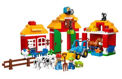 Большая ферма LEGO DUPLO 154 детали, 1.5-5 лет L45007 галерея 1