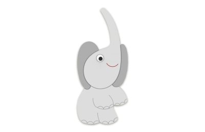 Декорация "Слоненок" 38х88 см 46634 галерея 2