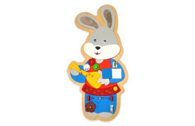 Бизиборд "Зайчик-побегайчик" 47005 галерея 1