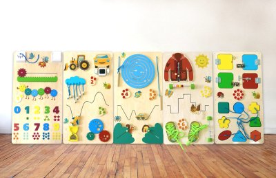 Комплект развивающих бизипанелей 47071 галерея 5