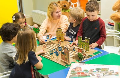 Макет дороги с элементами из натурального дерева 40671 галерея 8